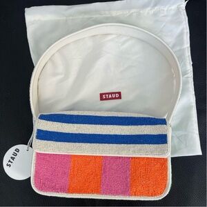 STAUD TOMMY MULTI RUGBY STRIPE BEADED BAG
